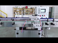 Vidrio de máquina de etiquetado automático de botella redonda neumática para tarro cosmético puede 300KG