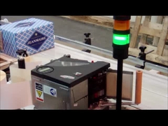 QR Code plano lateral superior de la fecha del código de barras de Label Applicator For de la impresora