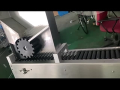 Máquina de etiquetado de cristal del frasco de la hierba automática YM215 para el aplicador de la etiqueta del frasco de la etiqueta engomada del tubo del plasitc