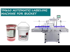 Tecnología avanzada de etiquetado YIMU YM610 Máquina automática de etiquetado de cubos de contenedores grandes